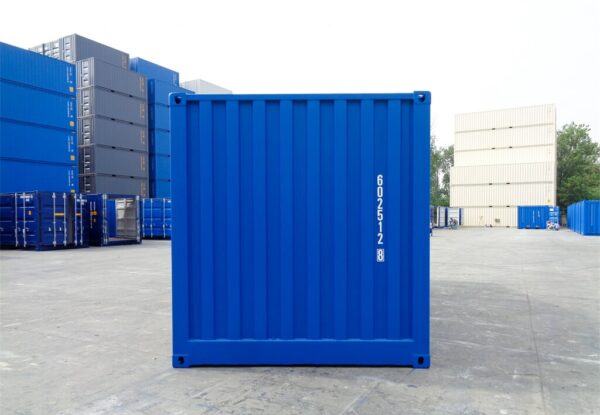 04 Contenedor de envío de 20′ con apertura lateral IICL6, 602 512-8 Azul