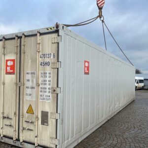 1 Contenedor de envío 40’HC aislado usado sin motor