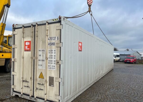 1 Contenedor de envío 40’HC aislado usado sin motor