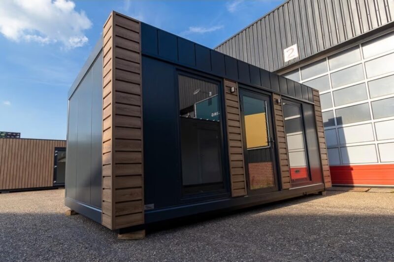 2 Modulo oficina Unidad 6m | Cantoor | cobertizo de jardín | Microondas