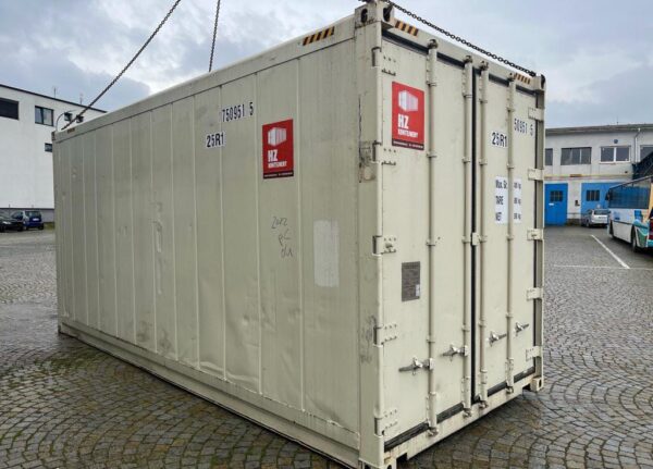 2 Contenedor frigorífico de 20′ con unidad Carrier usado