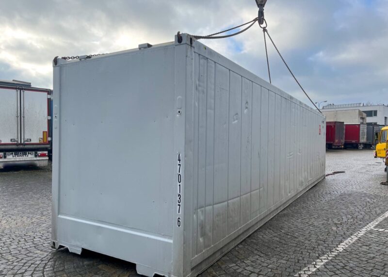 Contenedor de envío 40’HC aislado usado sin motor
