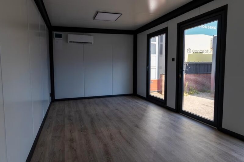 7 Modulo oficina Unidad 6m | Cantoor | cobertizo de jardín | Microondas