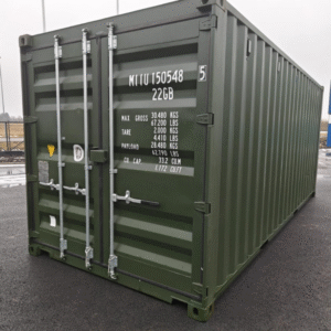 Design sans titre Nuevo contenedor 20′ - 6 metros - MIIU1505485 TALLIN Verde oscuro