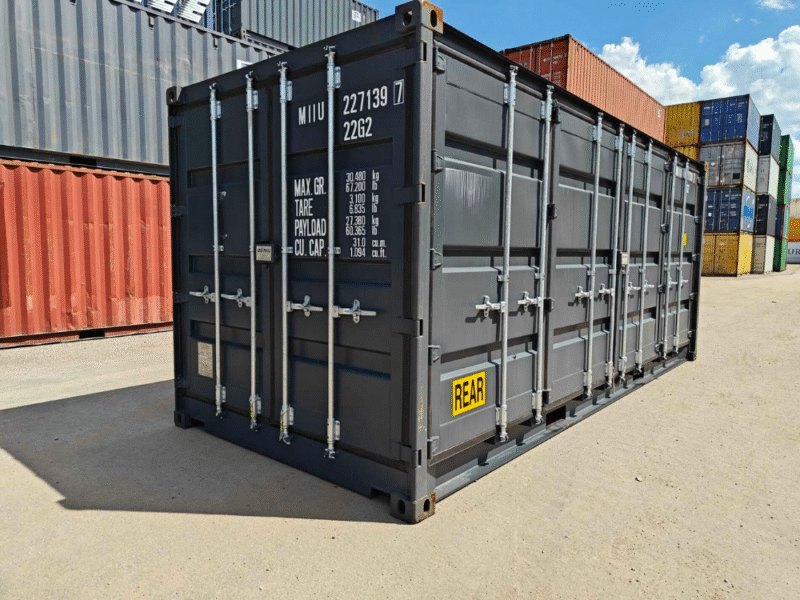 Nuevo contenedor | 20′ 6 metros Apertura lateral - MIIU2271397 Gris oscuro