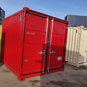Design sans titre Nuevo contenedor 10′ - 3 metros - MIIU0133777 Rojo RAL3000