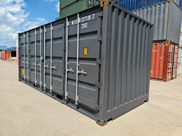 Design sans titre(1) Nuevo contenedor | 20′ 6 metros Apertura lateral - MIIU2271397 Gris oscuro
