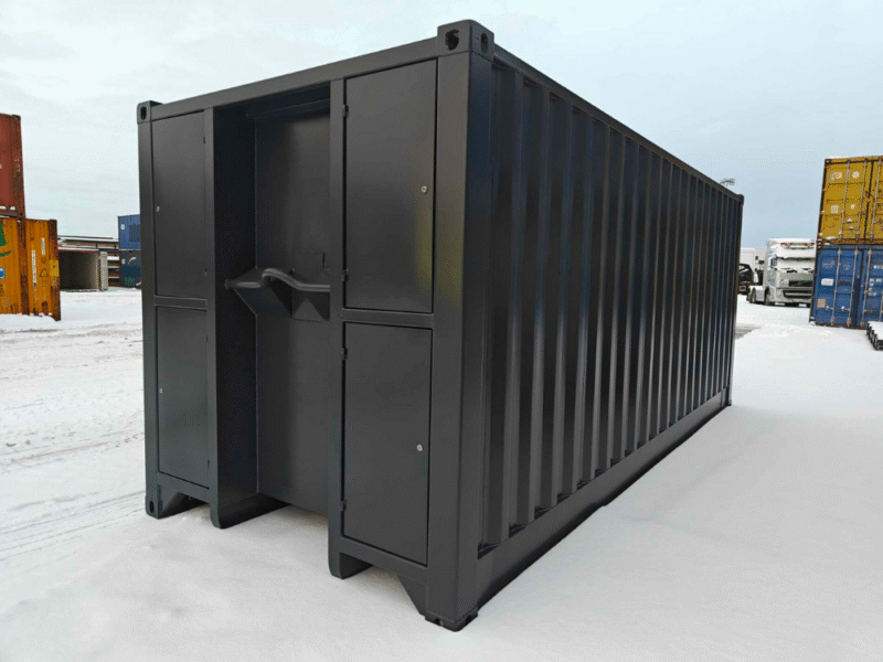 Contenedores marítimos 20 pies MIIU6248799 lateral abierto nuevo