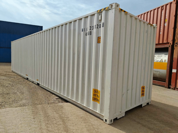 Design sans titre(1) Nuevo contenedor 40′ | 12 metros Alto - MIIU2351208 - Blanco
