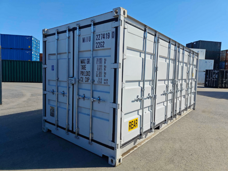 Nuevo contenedor 20′ - 6 metros - MIIU2274190 – TALLIN Gris claro