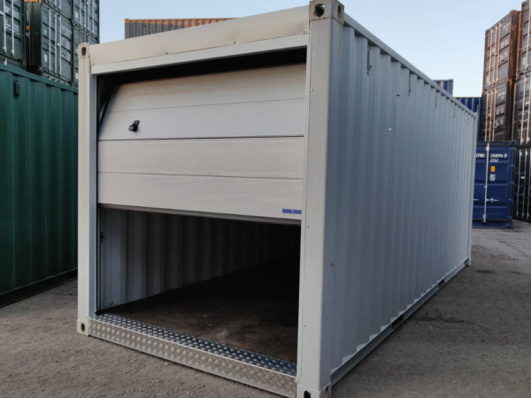 Design sans titre(2) Nuevo contenedor 20′ (6 metros) | 20’DD Con puertas adicionales | MCKU2004798 – TALLINN (con puerta elevable) Gris claro