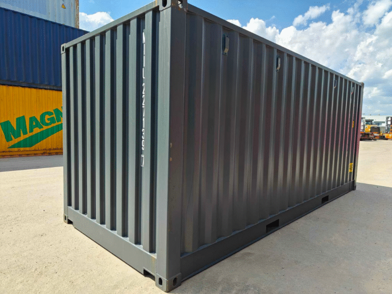 Nuevo contenedor | 20′ 6 metros Apertura lateral - MIIU2271397 Gris oscuro