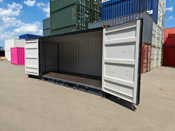 Design sans titre(5) Nuevo contenedor | 20′ 6 metros Apertura lateral - MIIU2271397 Gris oscuro